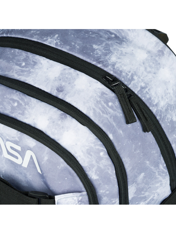 BAAGL  Sivi školski ruksak Baagl Skate NASA Grey