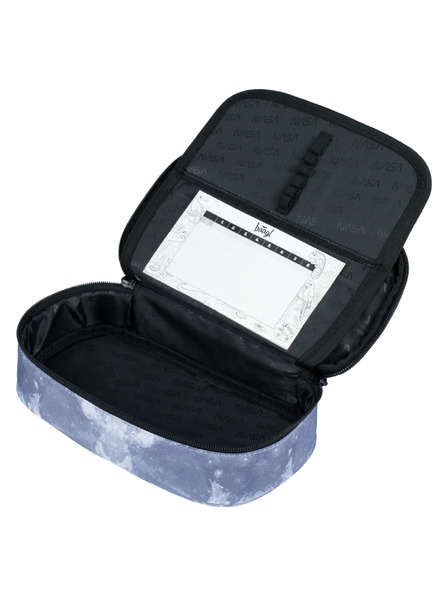 BAAGL  Siva školska pernica Baagl NASA Grey