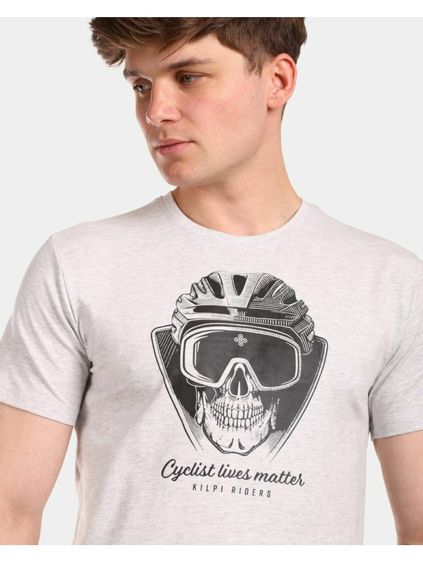 Kilpi Muška pamučna majica Kilpi VIBE-M svijetlo siva