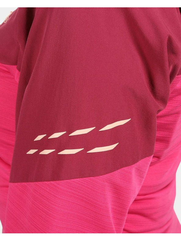 Kilpi Kilpi MEMPHIS-W ženska rastezljiva majica s kapuljačom ružičasta