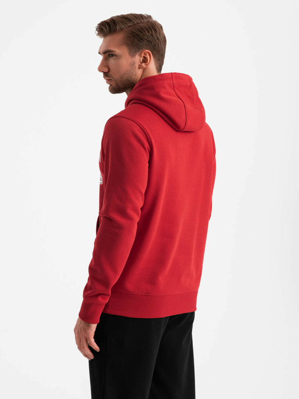 Ombre Clothing Muška majica s klokanom i Ombre Clothing printom