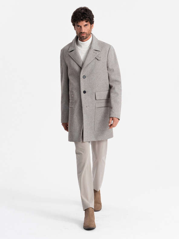 Ombre Clothing Muški kaput na jedno kopčanje Ombre Clothing