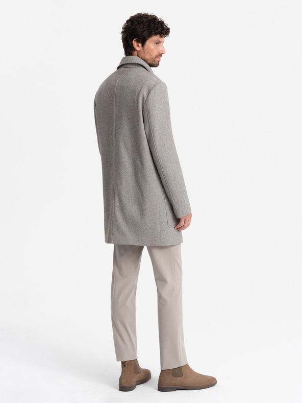 Ombre Clothing Muški kaput na jedno kopčanje Ombre Clothing