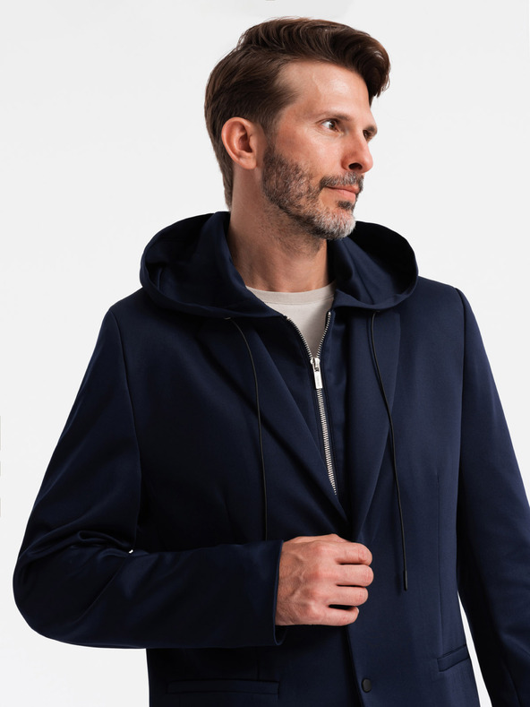 Ombre Clothing Muška jakna s podstavom koja se može skinuti i kapuljačom Ombre Clothing