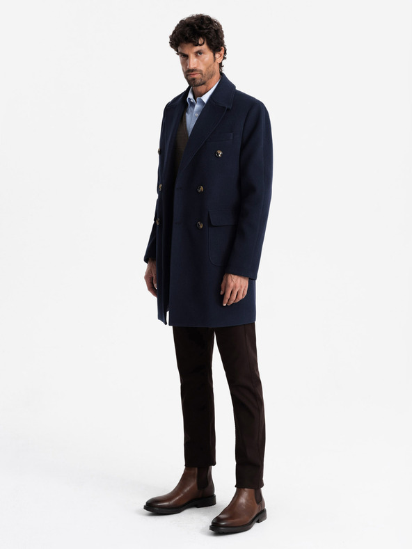 Ombre Clothing Ombre Clothing muški kaput na dvostruko kopčanje