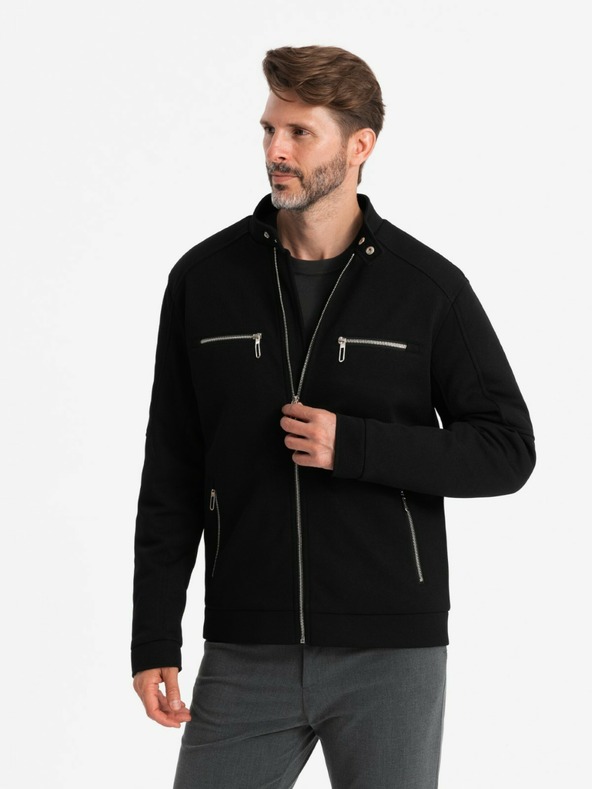 Ombre Clothing Muški samostojeći sako s džepovima Ombre Clothing