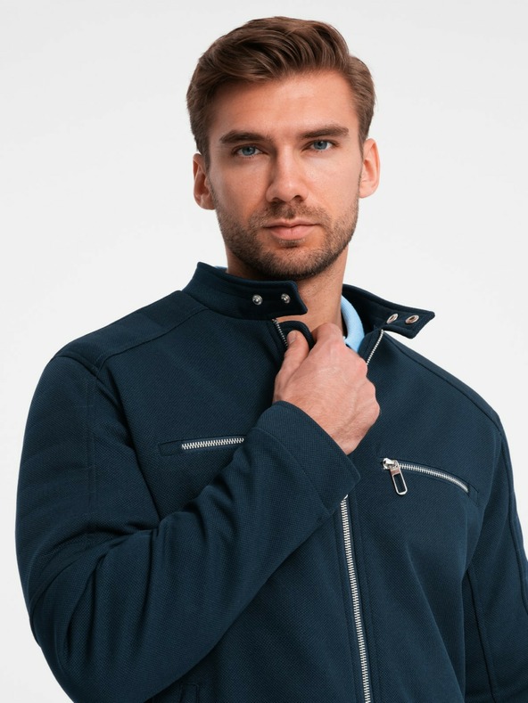 Ombre Clothing Muški samostojeći sako s džepovima Ombre Clothing