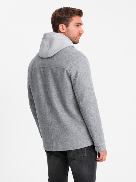 Ombre Clothing Muška lagana jakna od flisa Ombre odjeća V2 OM-JANP-0199