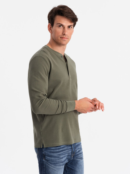 Ombre Clothing Muška vafel pletena Ombre odjeća V1 OM-LSCL-0120