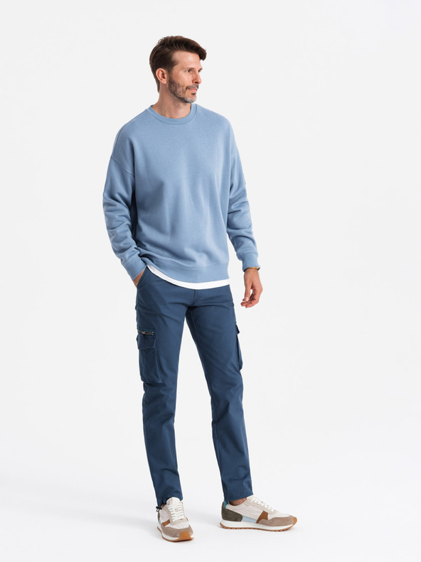 Ombre Clothing Muške hlače Ombre Odjeća STRAIGHT LEG CARGO V4 OM-PACG-0196