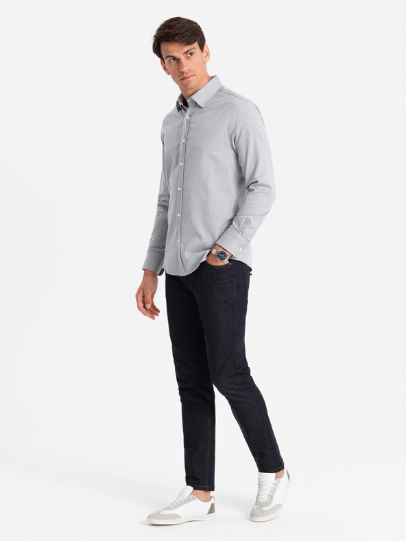 Ombre Clothing Muška košulja Ombre Clothing SLIM FIT V2 OM-SHCS-0175