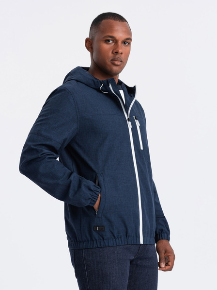 Ombre Clothing Muška lagana sportska jakna s podstavom od flisa Ombre Clothing