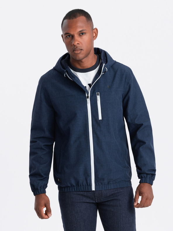 Ombre Clothing Muška lagana sportska jakna s podstavom od flisa Ombre Clothing