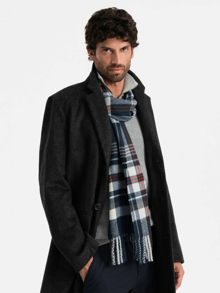 Ombre Clothing Ombre odjeća, muški škotski karirani šal s resama