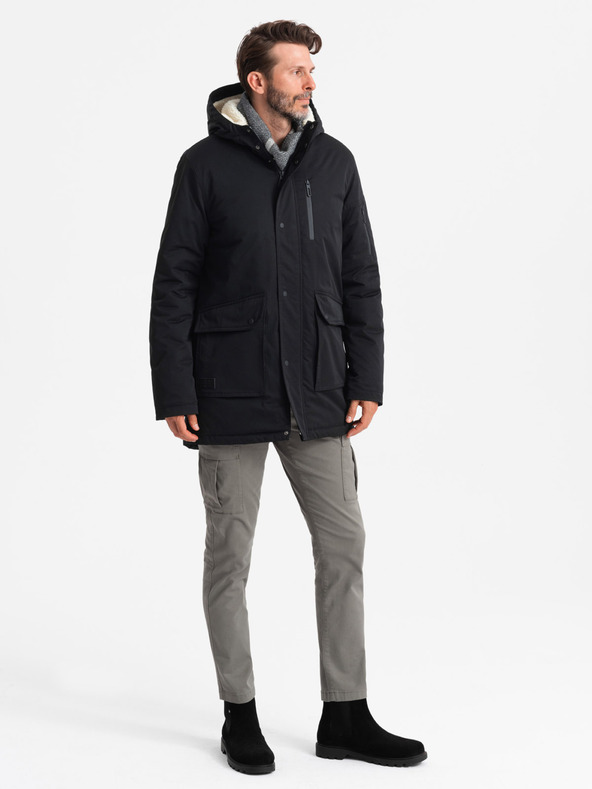 Ombre Clothing Ombre Clothing Muška duga parka jakna