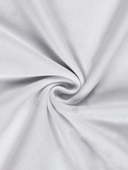 Kvalitex Dječja plahta od žerseja 60x120cm bijela Kvalitex