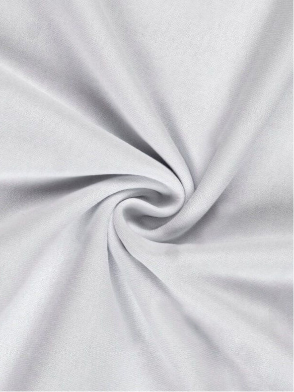 Kvalitex Dječja plahta od žerseja 60x120cm bijela Kvalitex