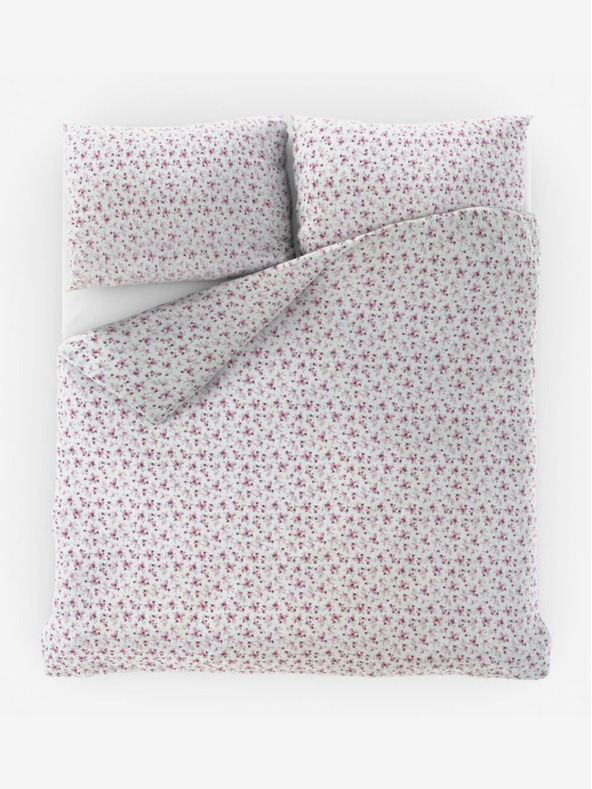 Kvalitex Francuska pamučna posteljina Provence Collection 200x200, 70x90cm Violeta ljubičasta Kvalitex