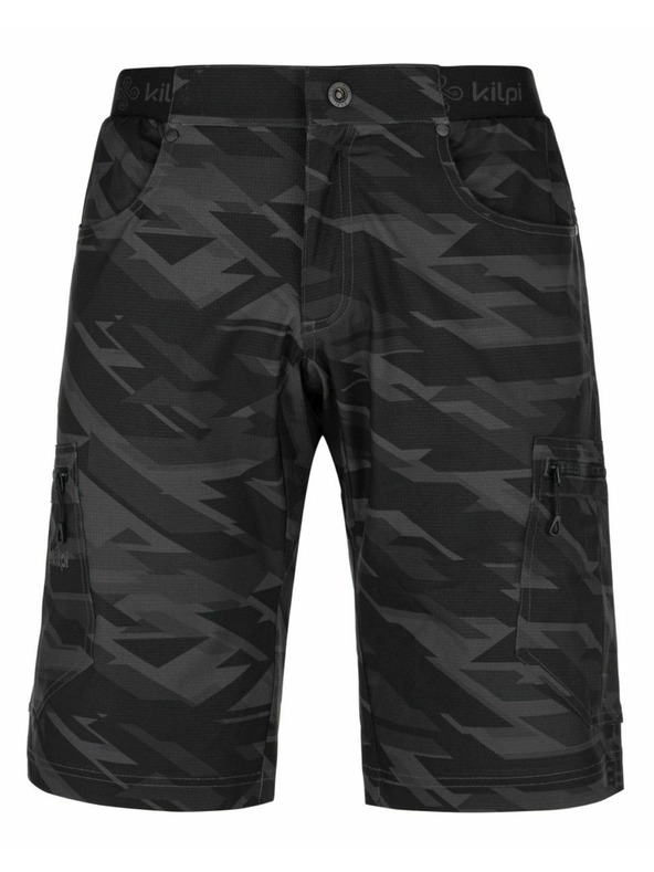 Kilpi Muške lagane vanjske kratke hlače Klipi ASHER-M Tamno sive