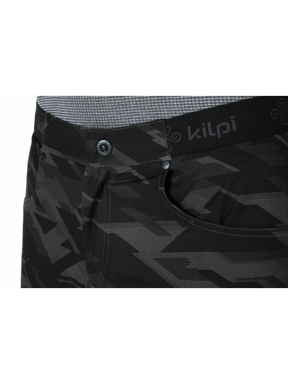 Kilpi Muške lagane vanjske kratke hlače Klipi ASHER-M Tamno sive