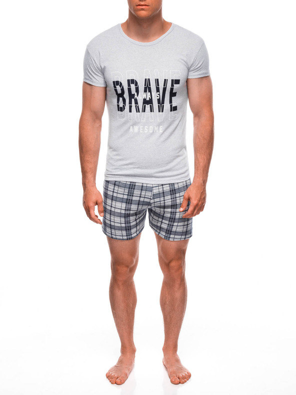 Edoti EDOTI Muška pidžama, siva