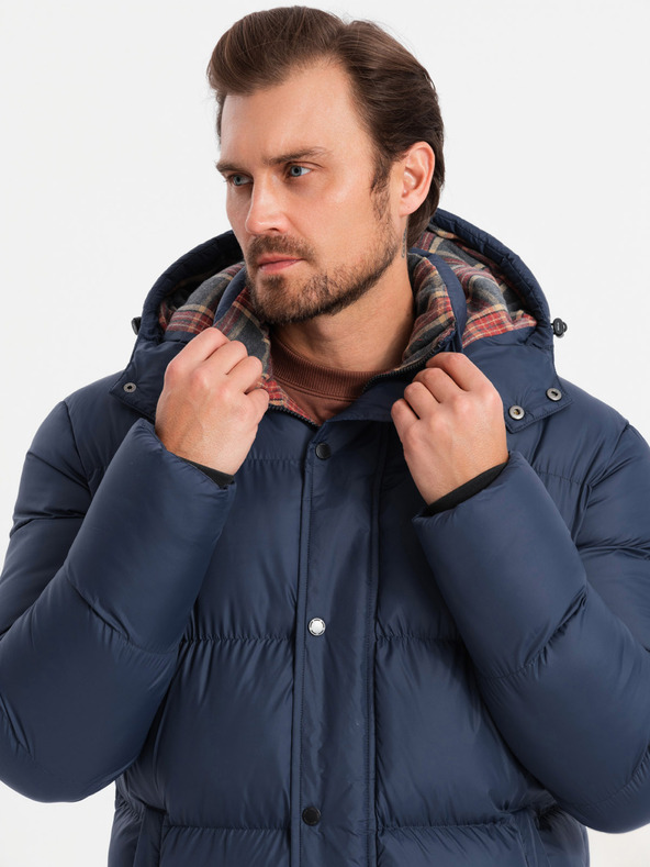 Ombre Clothing Muški sako s kariranom postavom Ombre Clothing