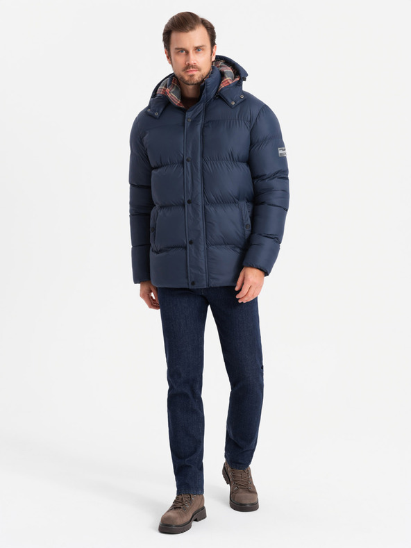 Ombre Clothing Muški sako s kariranom postavom Ombre Clothing