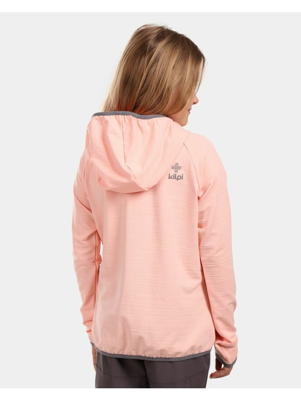 Kilpi Lagana sportska majica s kapuljačom Kilpi MEMPHIS-JG Coral za djevojčice