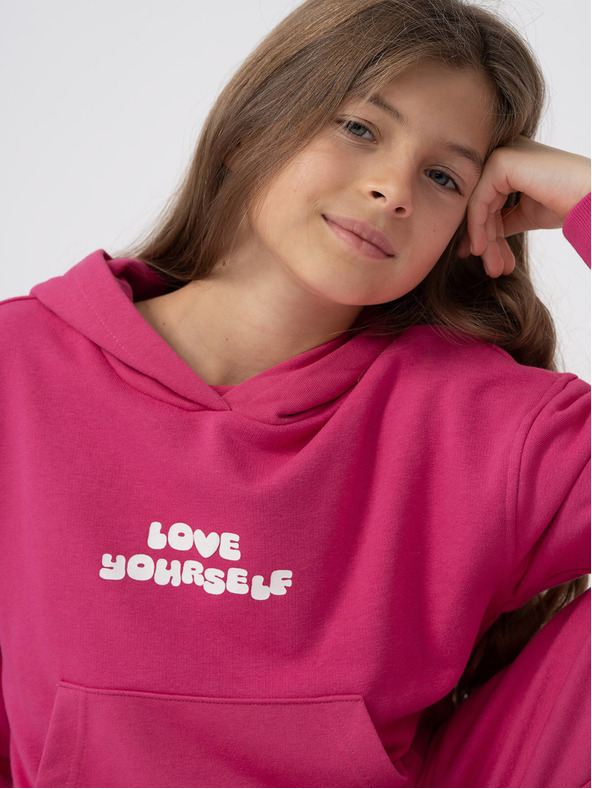 4F Pamučna majica za djevojčice