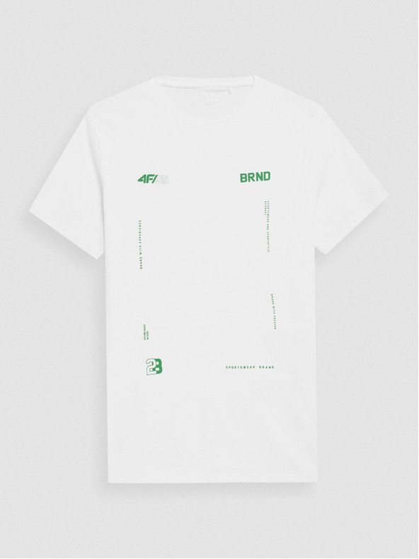 4F Muška pamučna majica kratkih rukava 4F