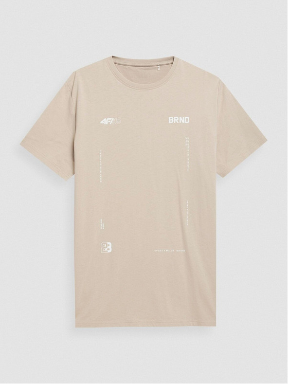 4F Muška pamučna majica kratkih rukava 4F