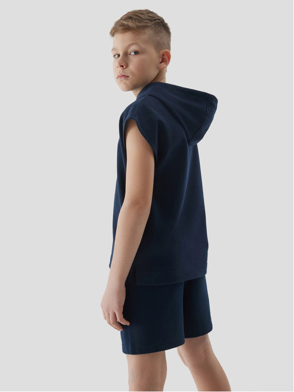 4F Dječačka trenirka bez rukava s kapuljačom 4F