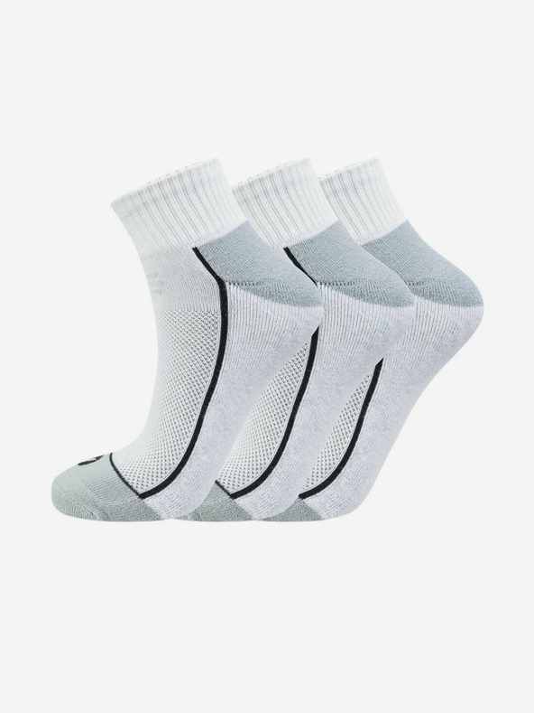 Virtus Unisex Virtus Nolly Quarter Socks 3-Pack - vel