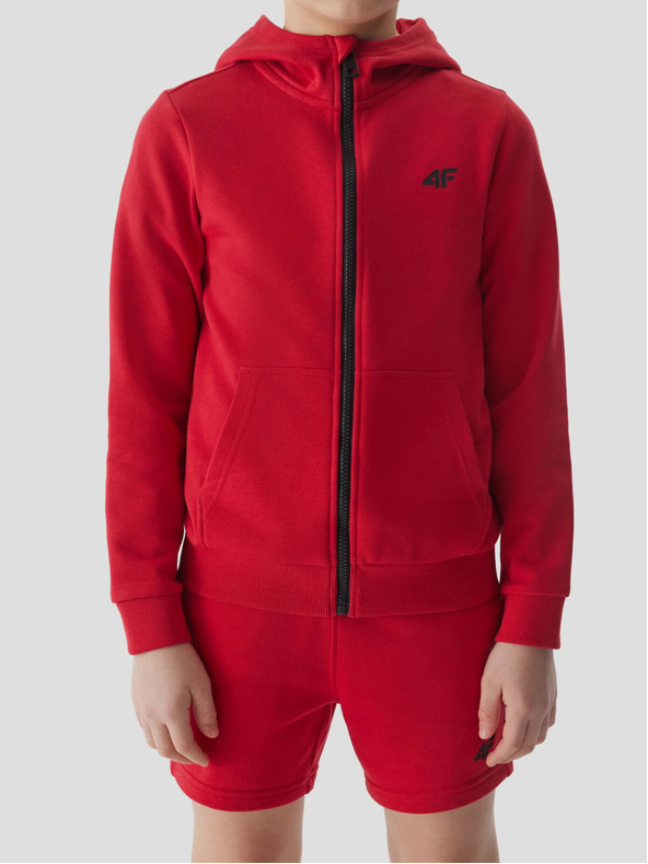 4F Trenerka za dječake s kapuljačom 4F