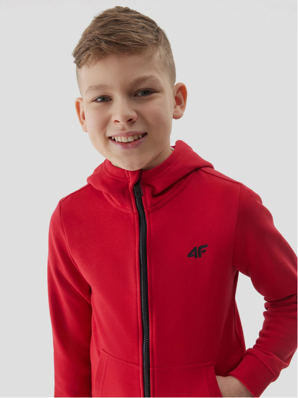 4F Trenerka za dječake s kapuljačom 4F