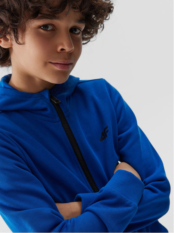 4F Trenerka za dječake s kapuljačom 4F