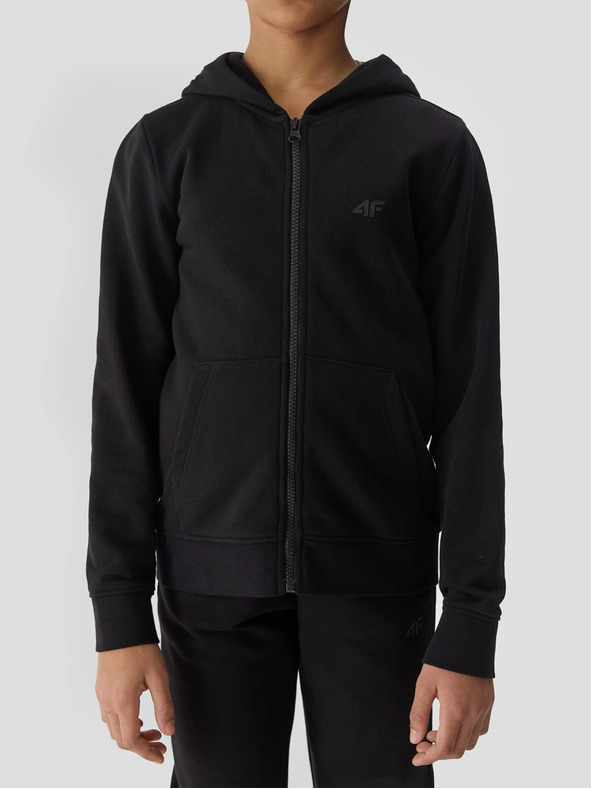4F Trenirka za djevojčice, hoodie na patentni zatvarač s kapuljačom 4F