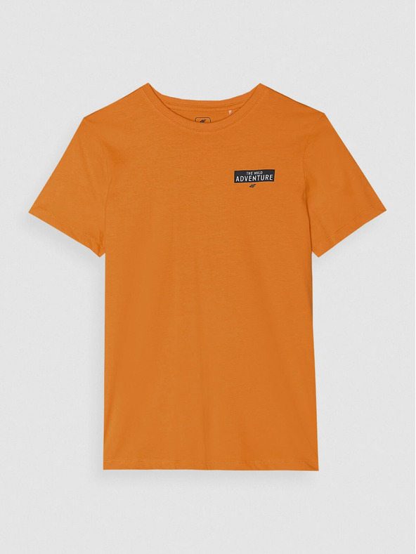 4F Dječačka majica kratkih rukava od organskog pamuka s 4F printom