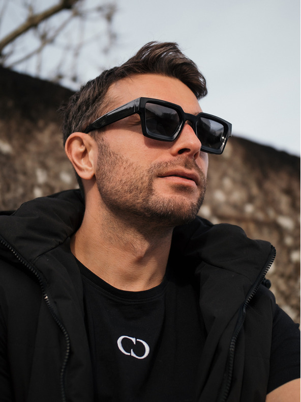 VEYREY VeyRey kvadratne Gargoyle polarizirane sunčane naočale