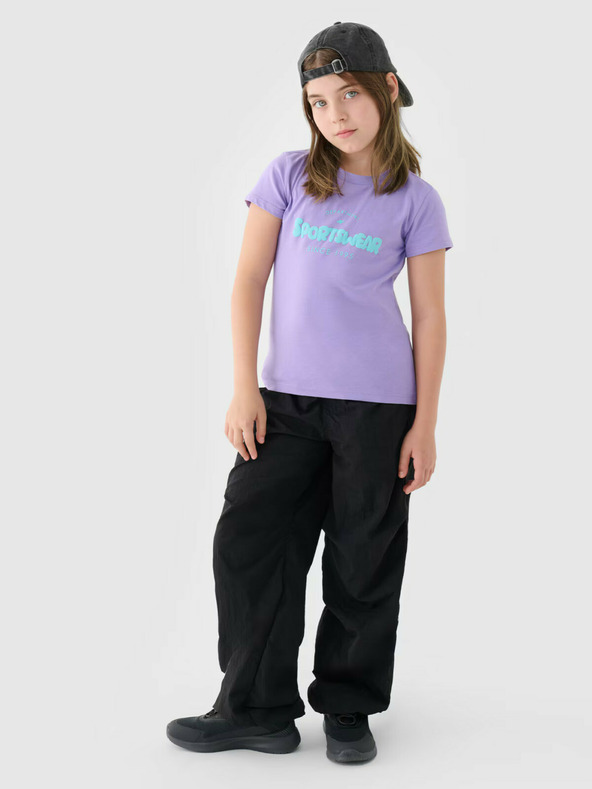 4F Djevojačka majica s printom 4F