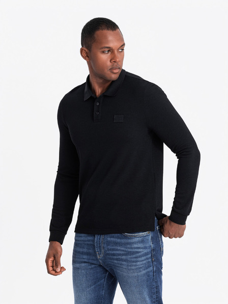 Ombre Clothing Ombre Clothing Muška polo majica dugih rukava