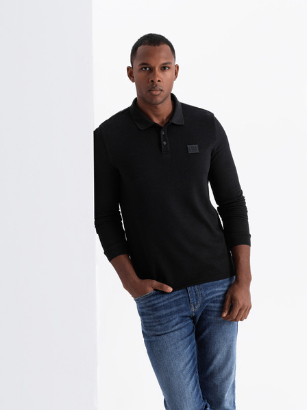 Ombre Clothing Ombre Clothing Muška polo majica dugih rukava