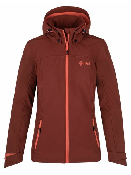 Kilpi Ženska softshell jakna KILPI RAVIA-W tamno crvena