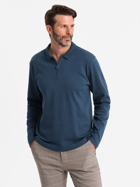 Ombre Clothing Ombre Clothing Muška polo majica dugih rukava