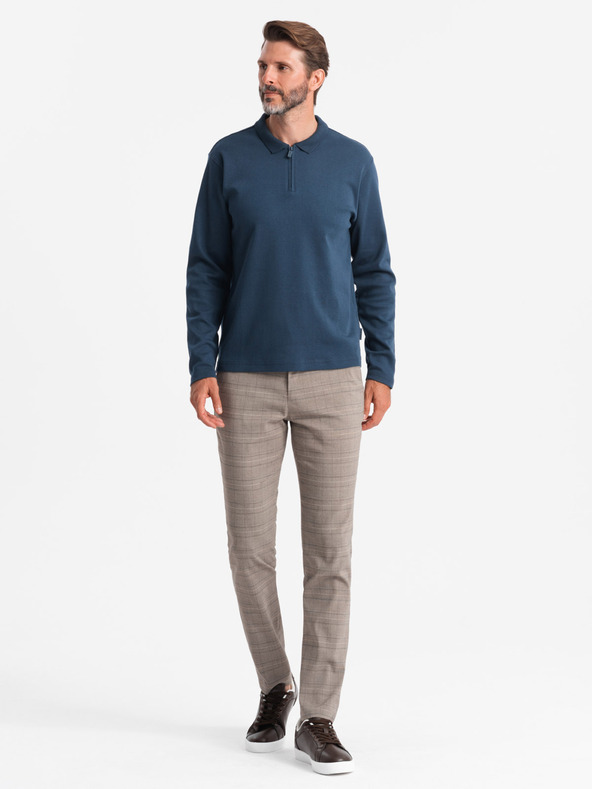 Ombre Clothing Ombre Clothing Muška polo majica dugih rukava