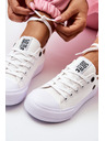 BIG STAR SHOES Ženske klasične Big Star tenisice - bijele