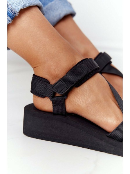 BIG STAR SHOES Ženske sportske sandale Big Star crne
