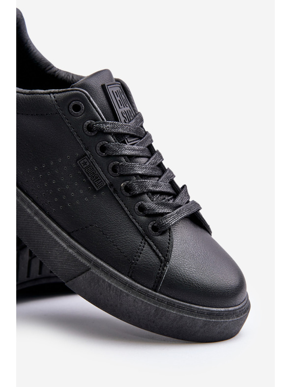 BIG STAR SHOES Tenisice Tenisice muške od eko kože Big Star OO174117 crne