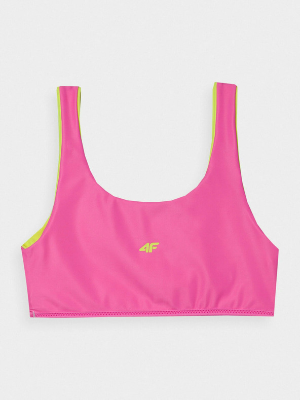 4F Dvodijelni kupaći kostim za djevojčice 4F - zeleno/ružičasto