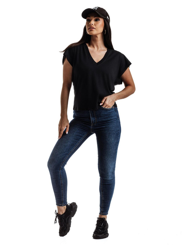 Edoti Edoti ženska crna majica